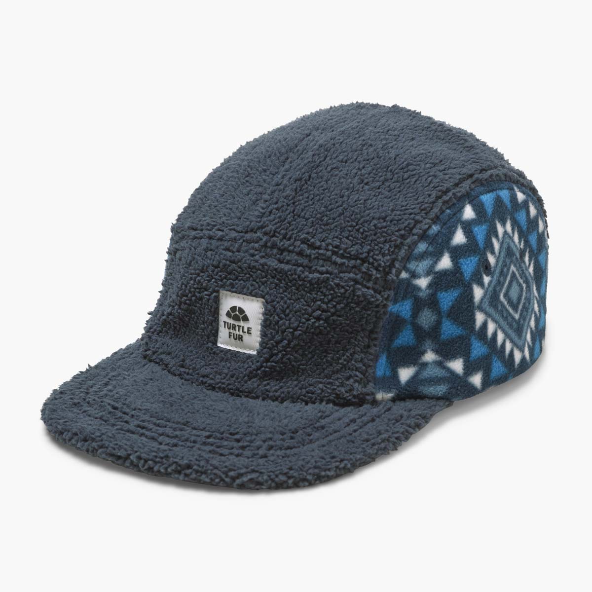 Printed Fleece Art 5 Panel Hat / Color-Mesa Sky