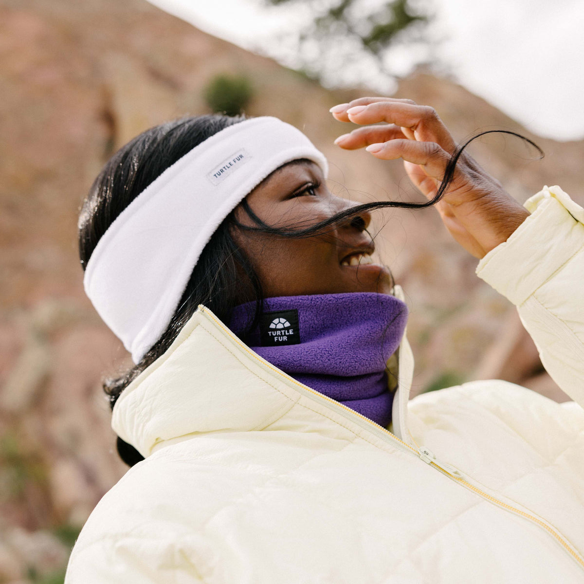 Chelonia 150 Fleece Bang Band / Color-White