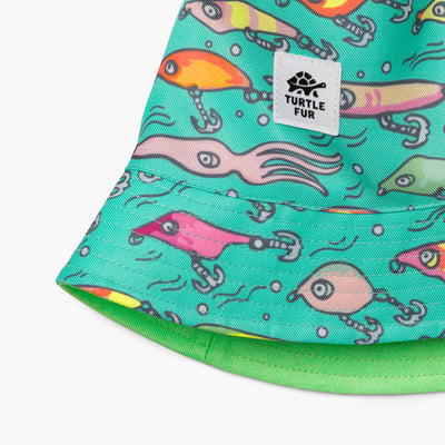 Kids Wild Thing Bucket Hat / Color-School of Fish Bait