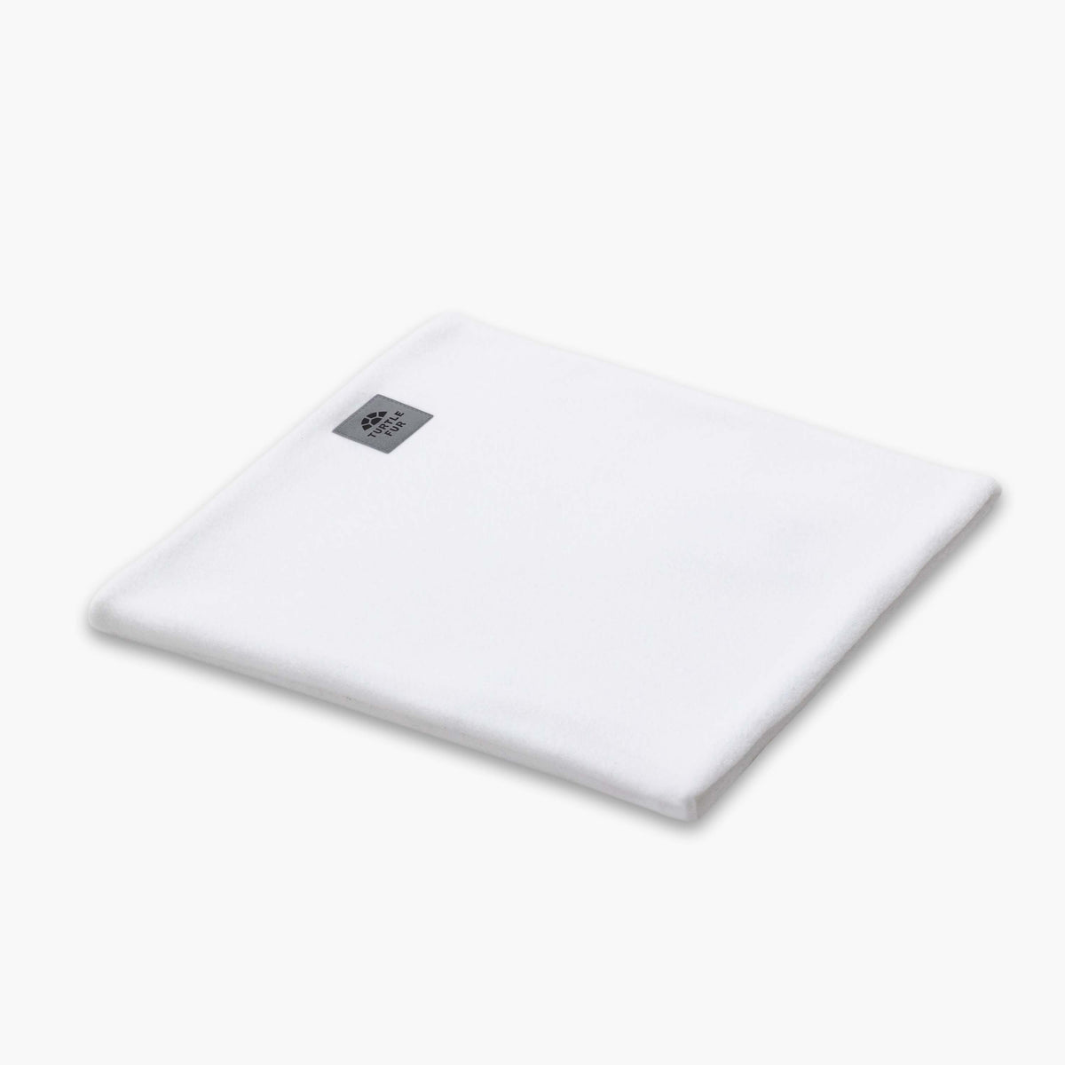 Micro Fur Fleece Double-Layer Neck Warmer / Color-White