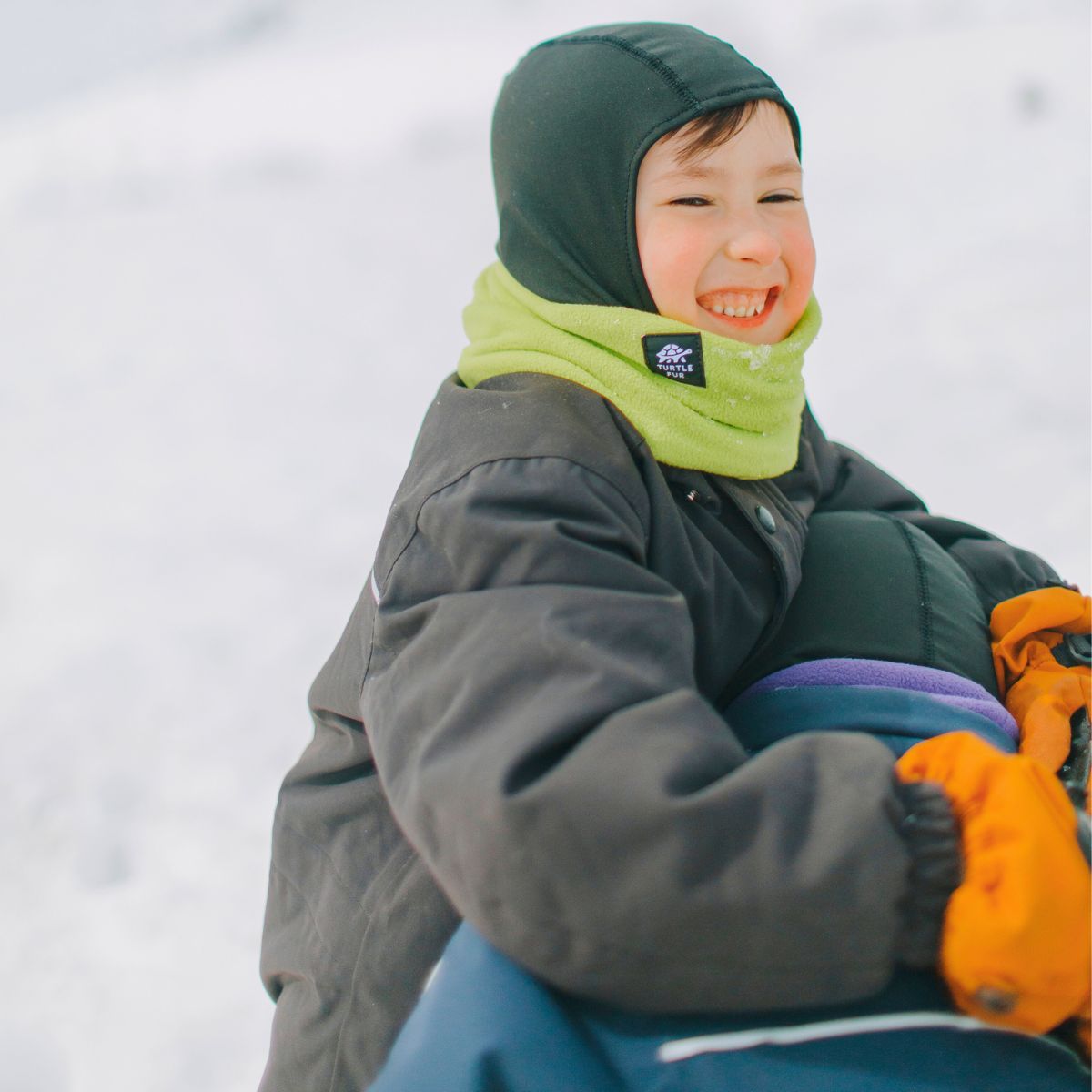 Kids Chelonia 150 Fleece Shellaclava / Color-Royal