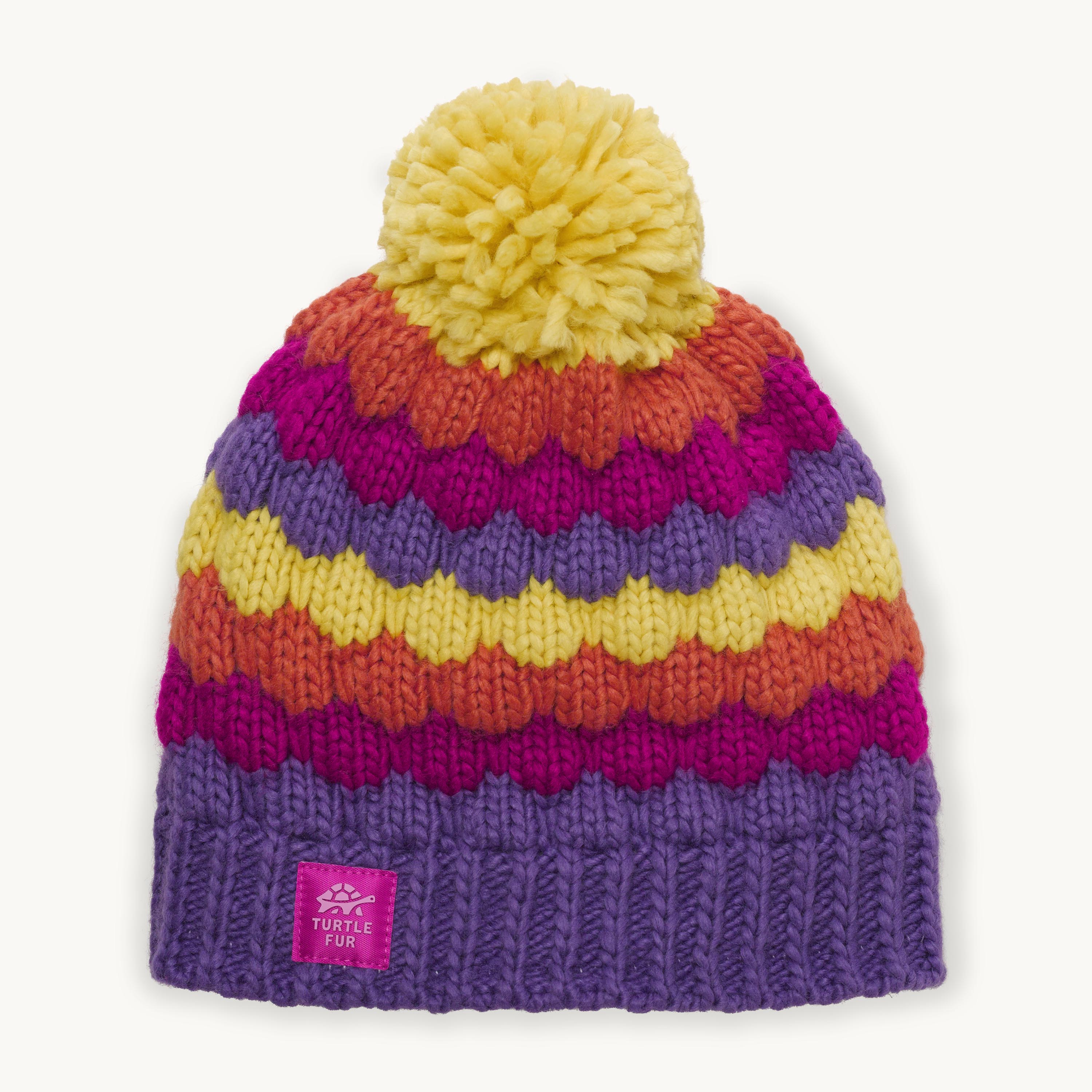 Kids Jocelyn Pom Winter Hat – Turtle Fur®
