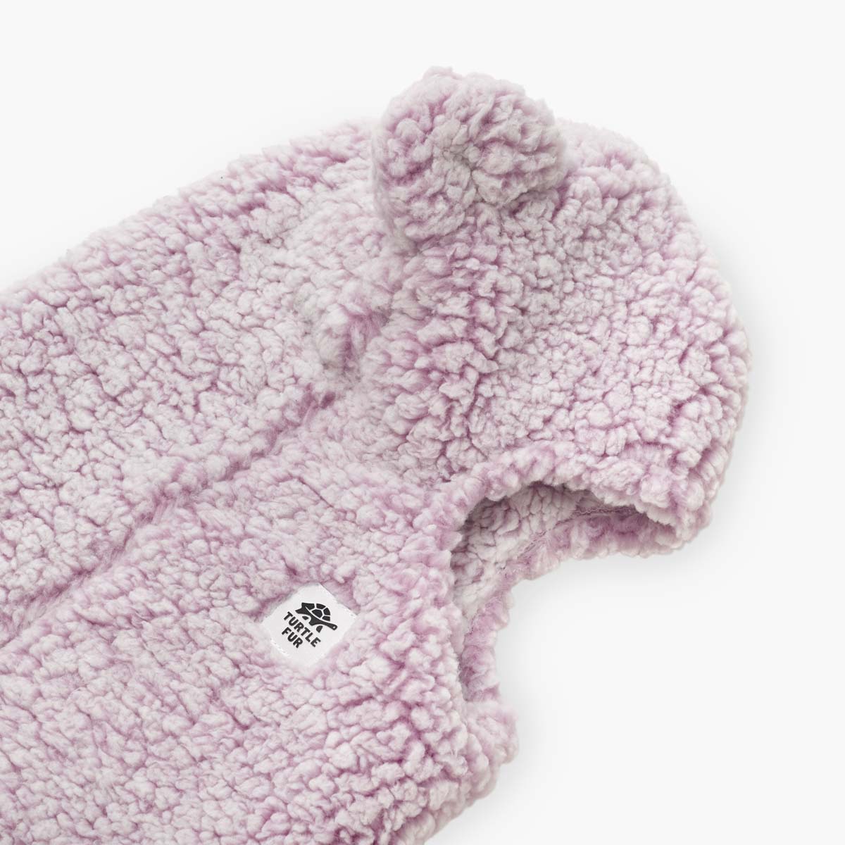 Kids Recycled Comfort Lush Bear Balaclava / Color-Dusty Rose