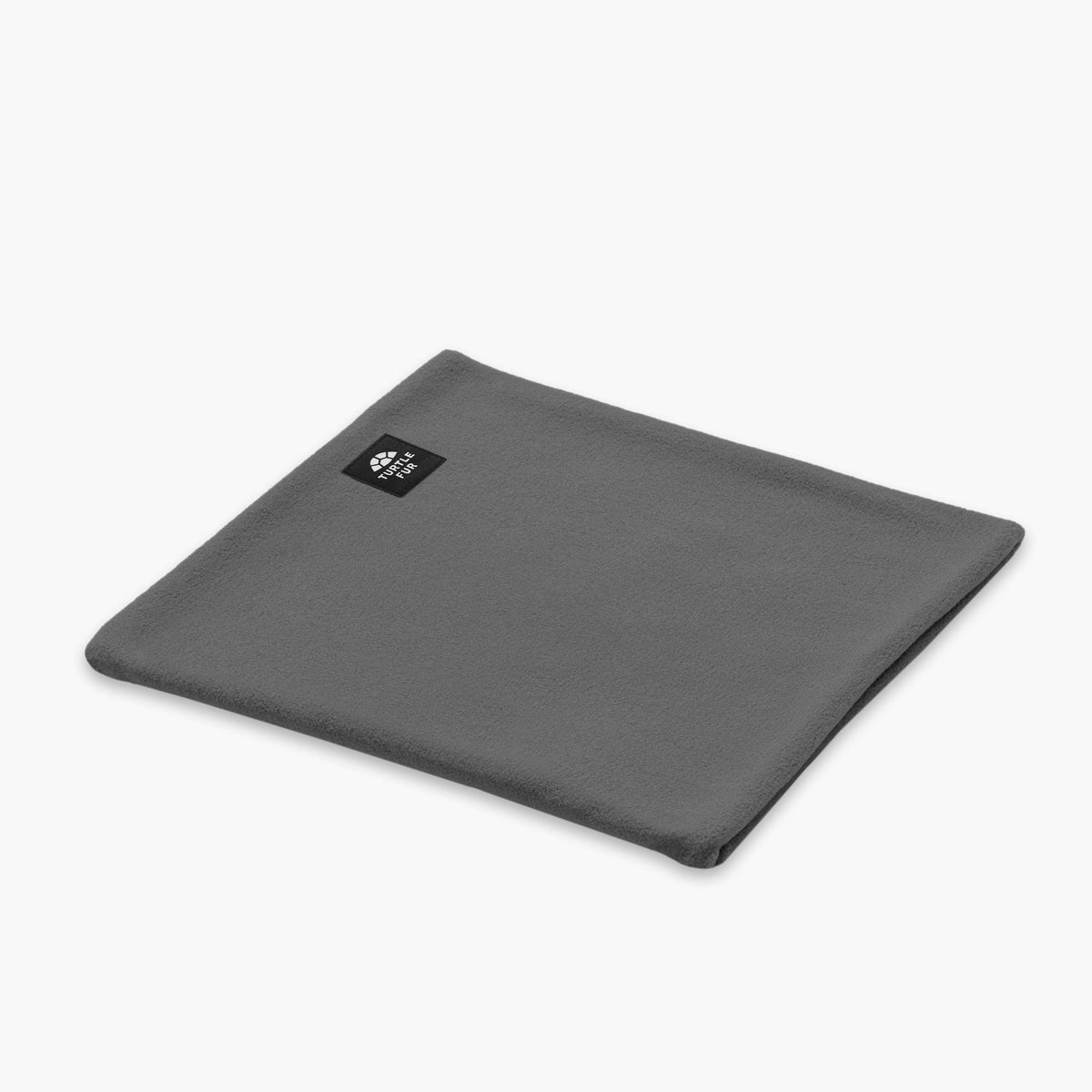 Micro Fur Fleece Double-Layer Neck Warmer / Color-Graphite