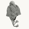 Gianna Pom Earflap / Color-Gray