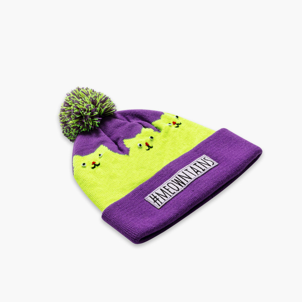 Kids #meowntains Pom / Color-Orchid