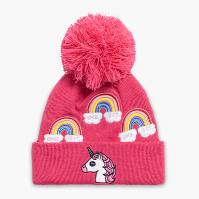 Kids Unicorn Pom / Color-Pink