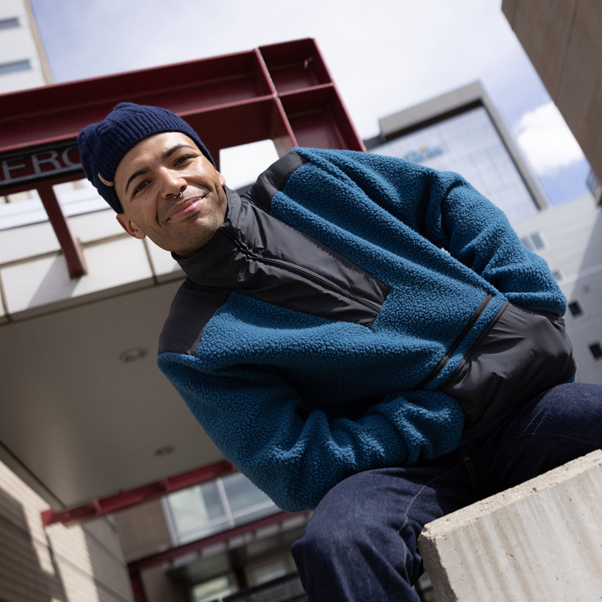 Wool Wesley / Color-Navy