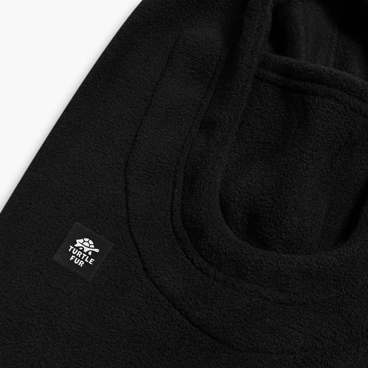 Kids Fleece Under Cover Overhood / Color-Black