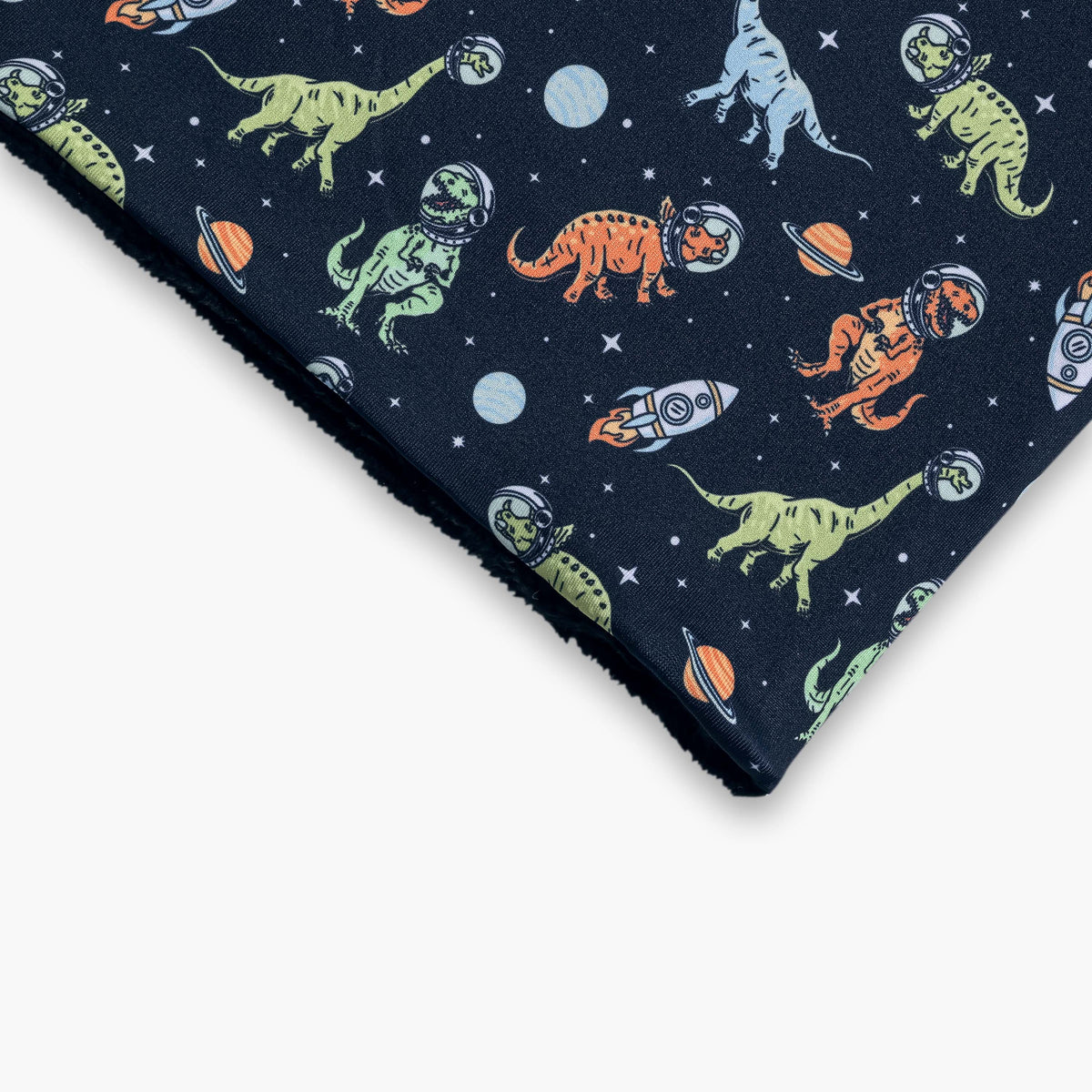 Kids Neckula Lined with Comfort Plush / Color-Galactic Dino