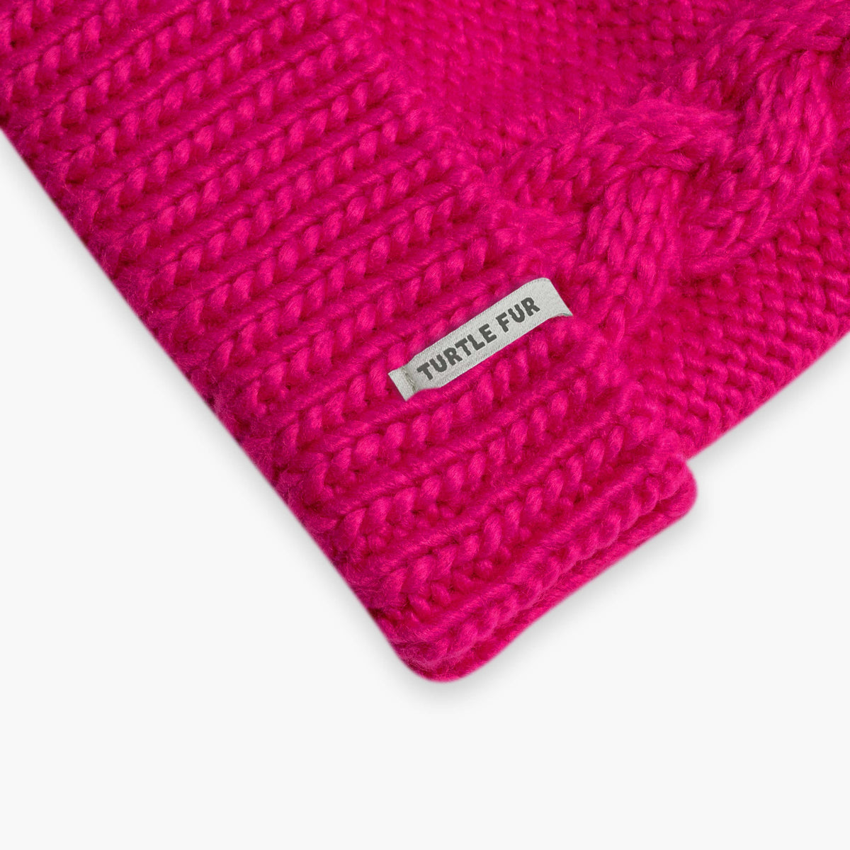 Youth Lizzy Faux Fur Pom / Color-Pink