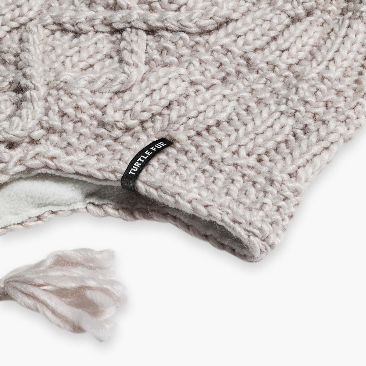 Gianna Pom Earflap / Color-Natural