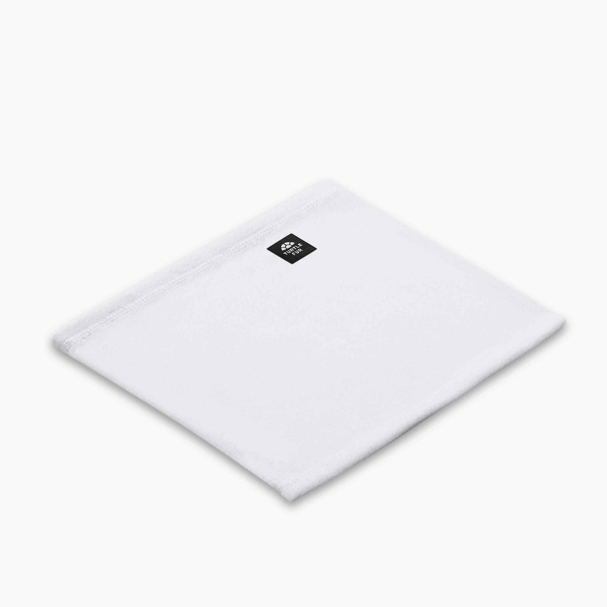 Micro Fur Fleece Single-Layer Neck Warmer / Color-White