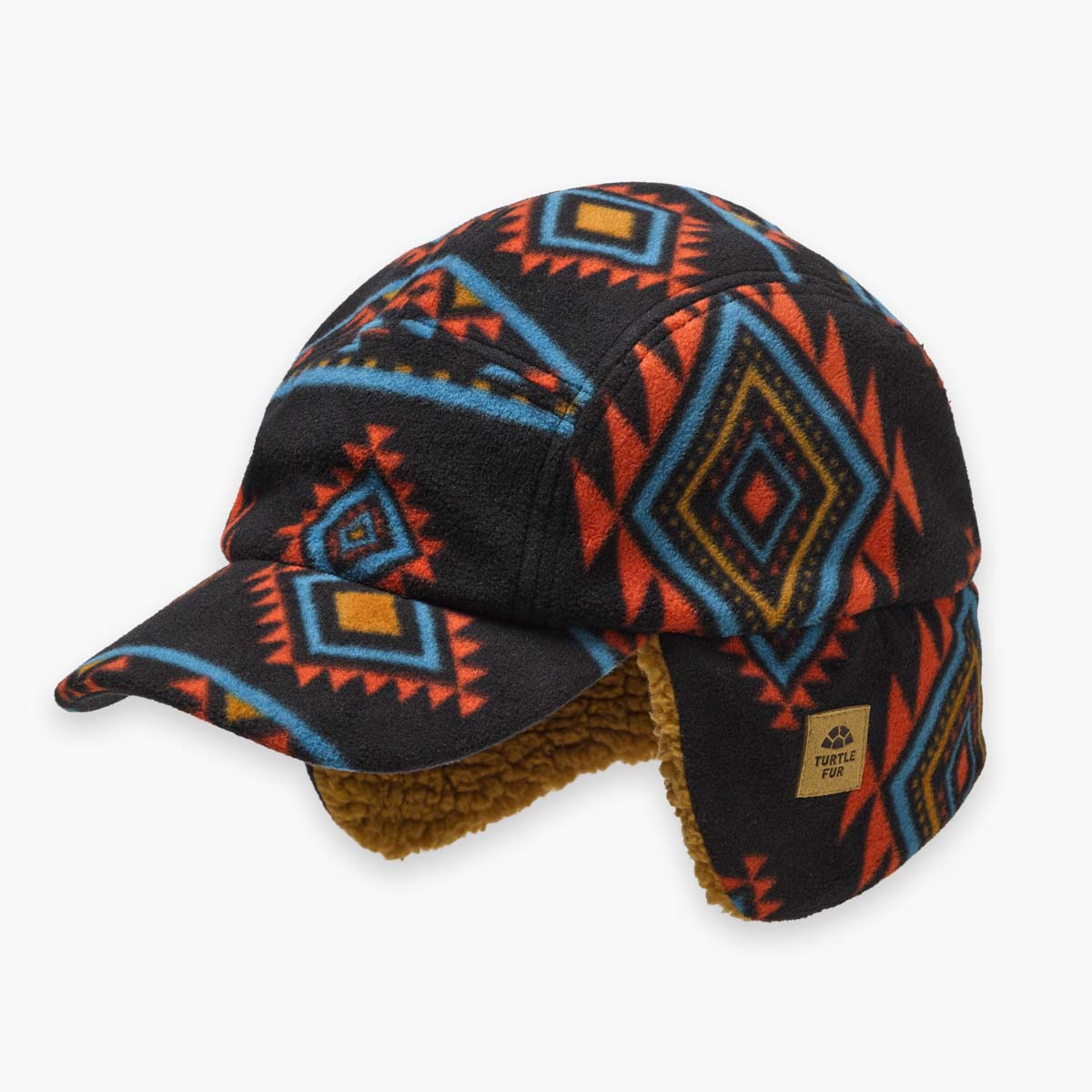 Printed Fleece Art Trapper with Comfort Lush / Color-Desert Nights