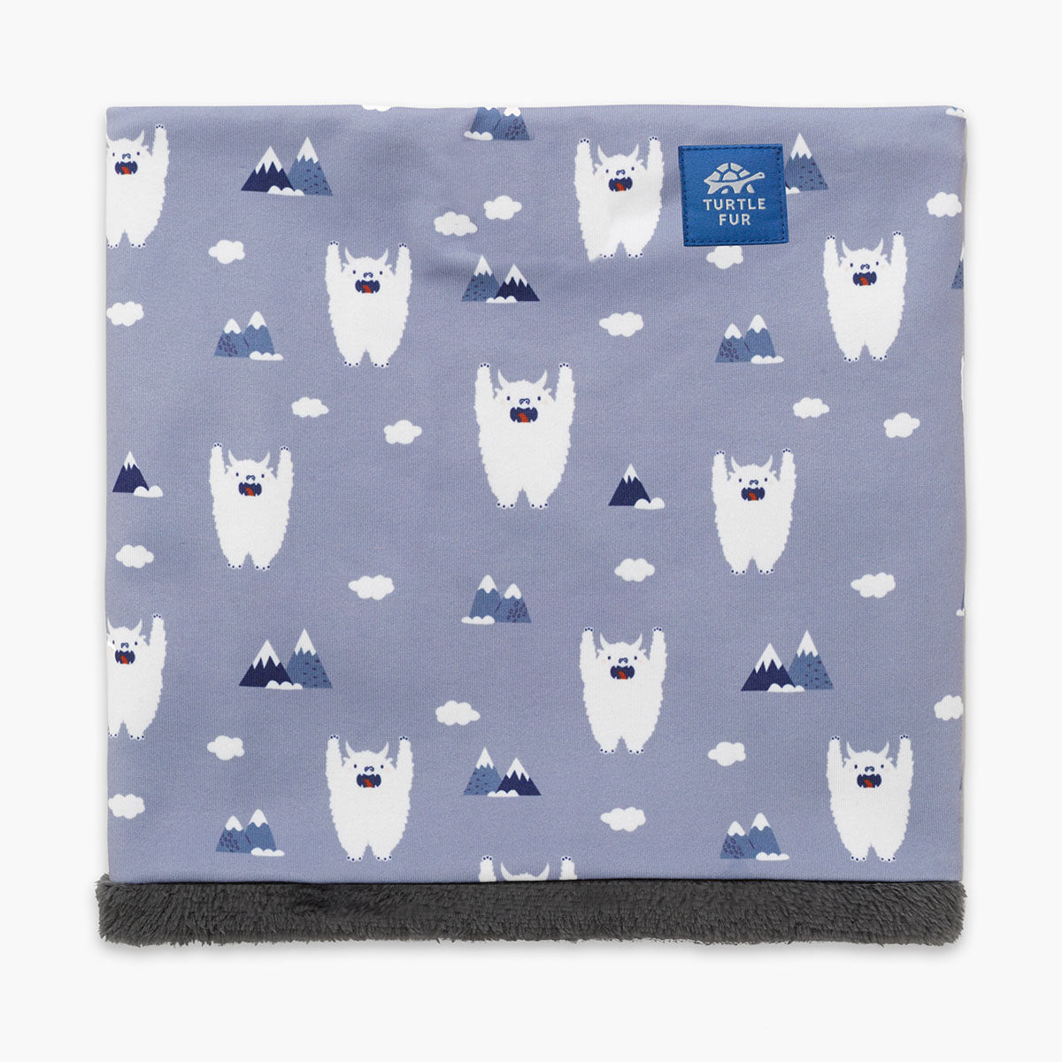 Kids Neckula Lined with Comfort Plush / Color-Snow Monster