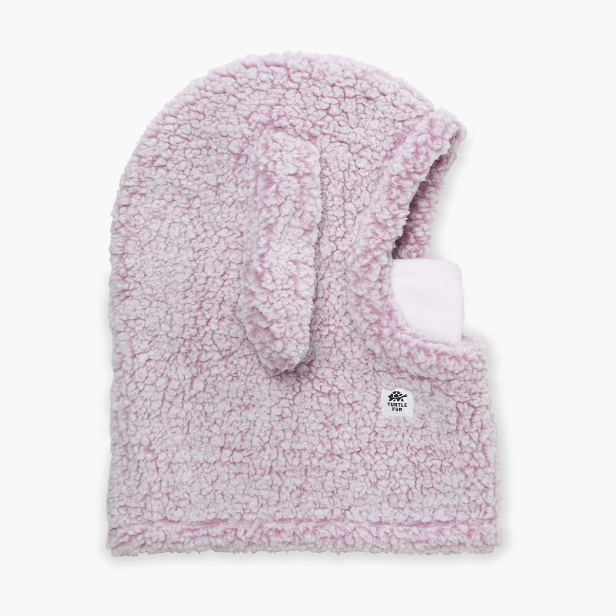 Kids Recycled Comfort Lush Bunny Overhood / Color-Dusty Rose