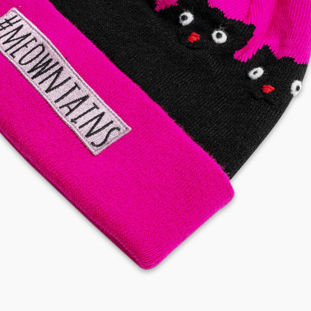 Kids #meowntains Pom / Color-Hottie Pink
