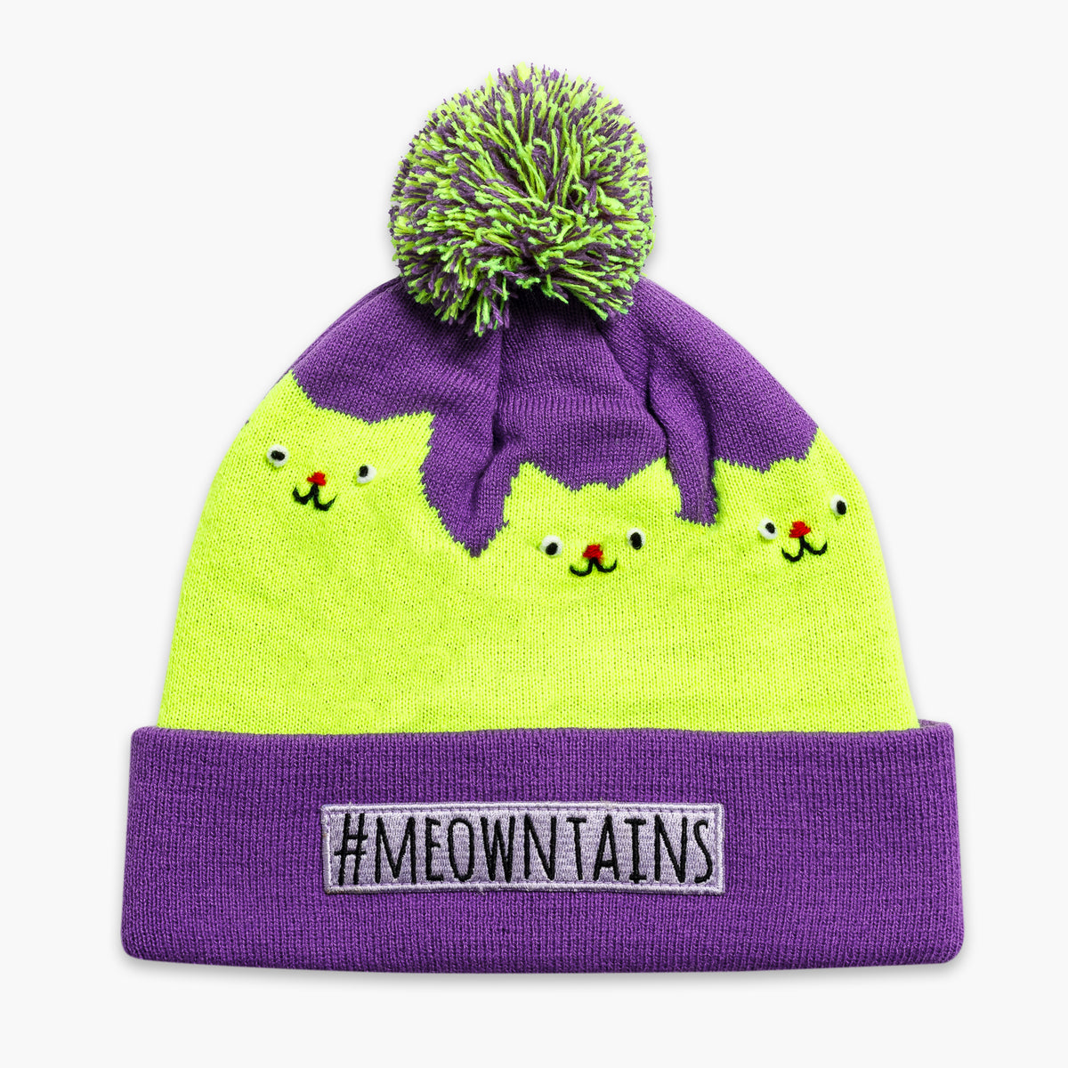 Kids #meowntains Pom / Color-Orchid