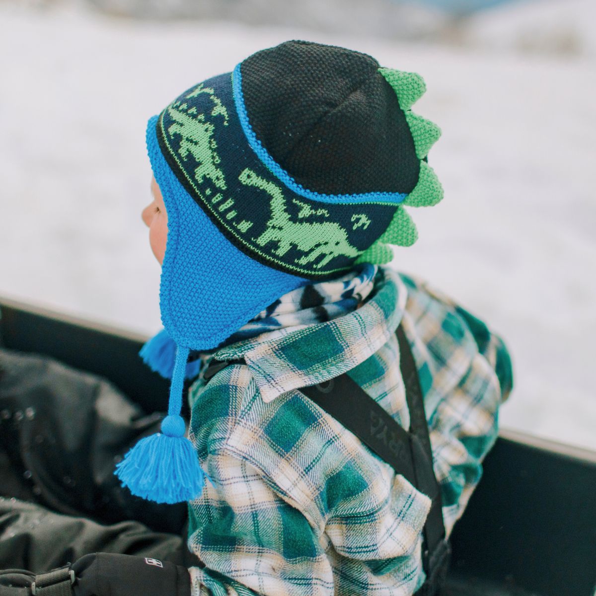 Kids Dr. Dino Earflap / Color-Chestnut