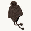 Gianna Pom Earflap / Color-Brown