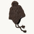 Gianna Pom Earflap / Color-Brown