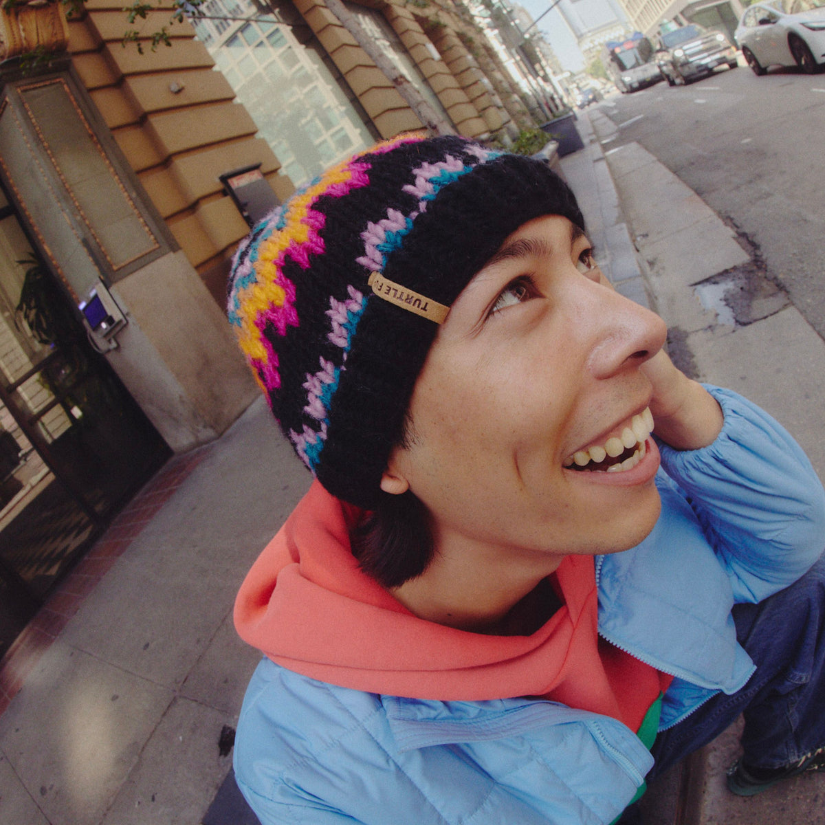 Talia Beanie / Color-Navy
