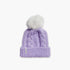 Youth Lizzy Faux Fur Pom / Color-Lavender