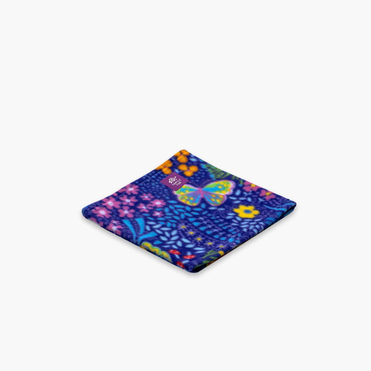 Kids Playful Prints Fleece Neck Warmer / Color-Mariposa Magic