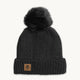 Recycled Lindsey Beanie / Color-Black