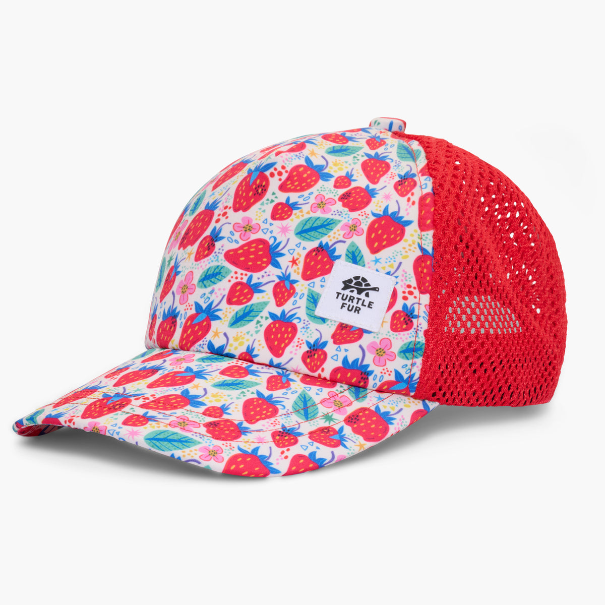 Kids Quest Trucker Hat / Color-Strawberry Jam