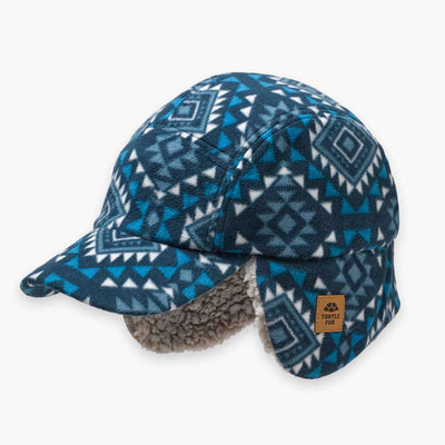 Printed Fleece Art Trapper with Comfort Lush / Color-Mesa Sky