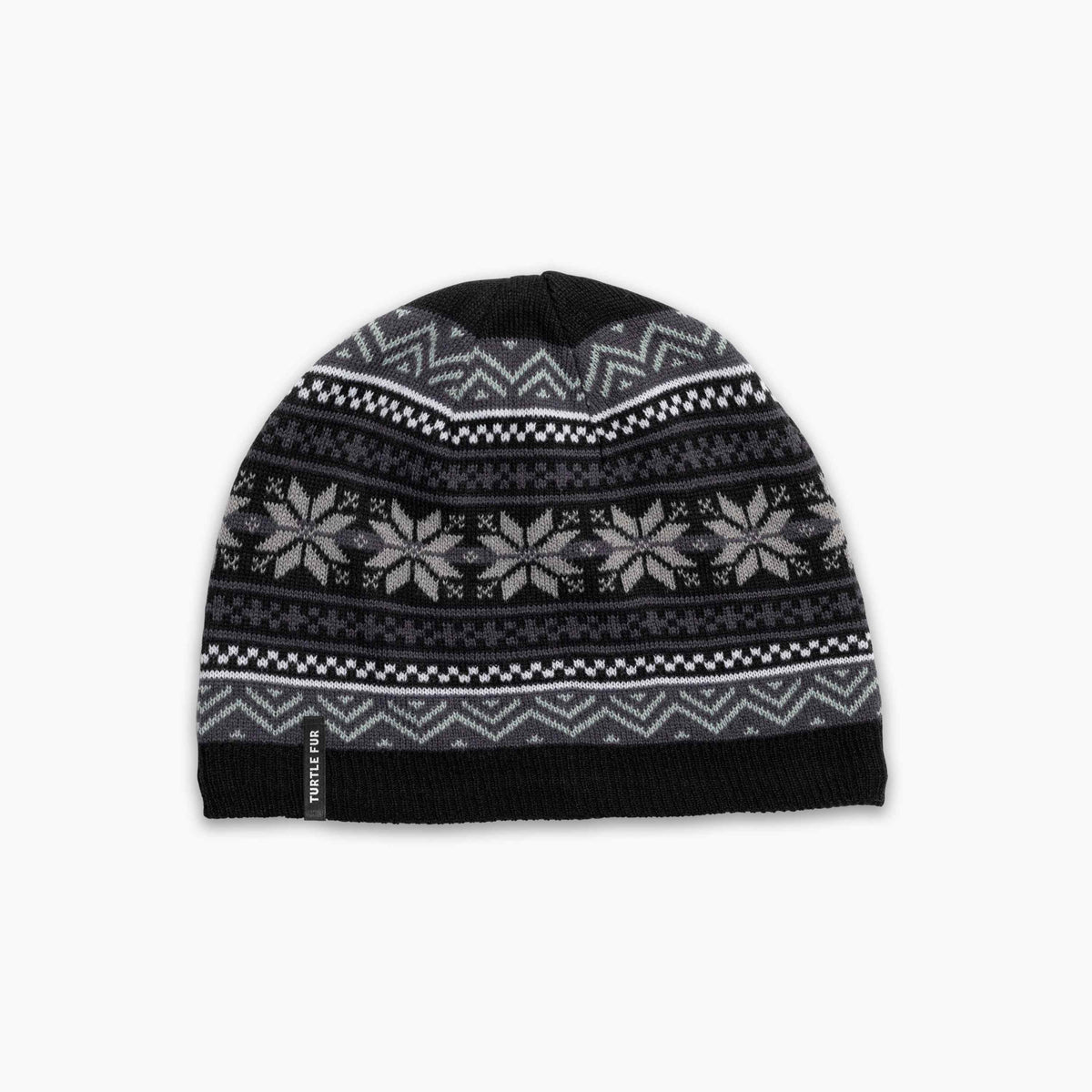 Nuka Merino Wool Ski Hat / Color-Black