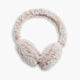 Recycled Comfort Lush Whiteout Ear Muffs / Color-Natural