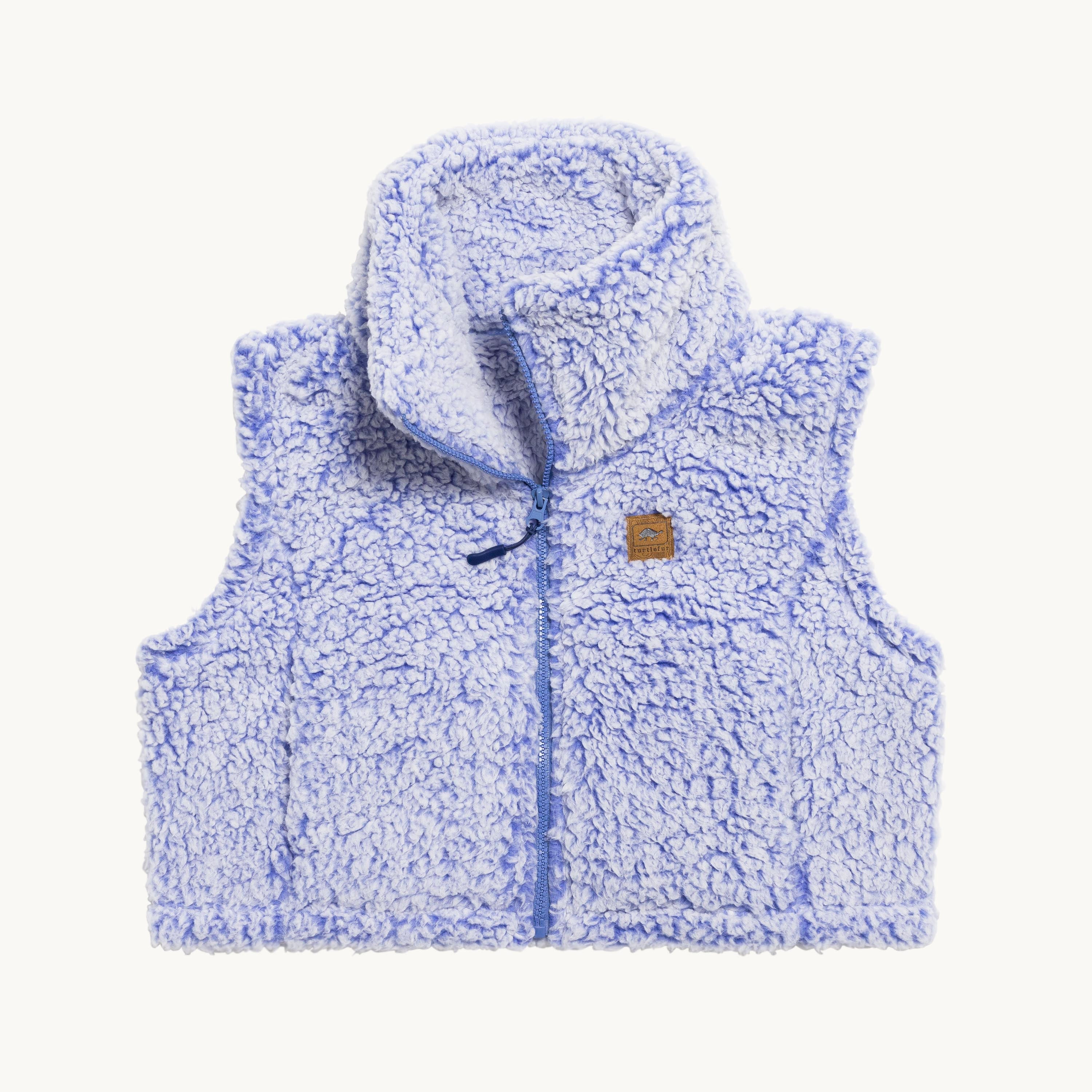 Lush High Pile Fleece Cropped Vest – Turtle Fur®