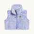 Comfort Lush Cropped Fleece Vest / Color-Violet