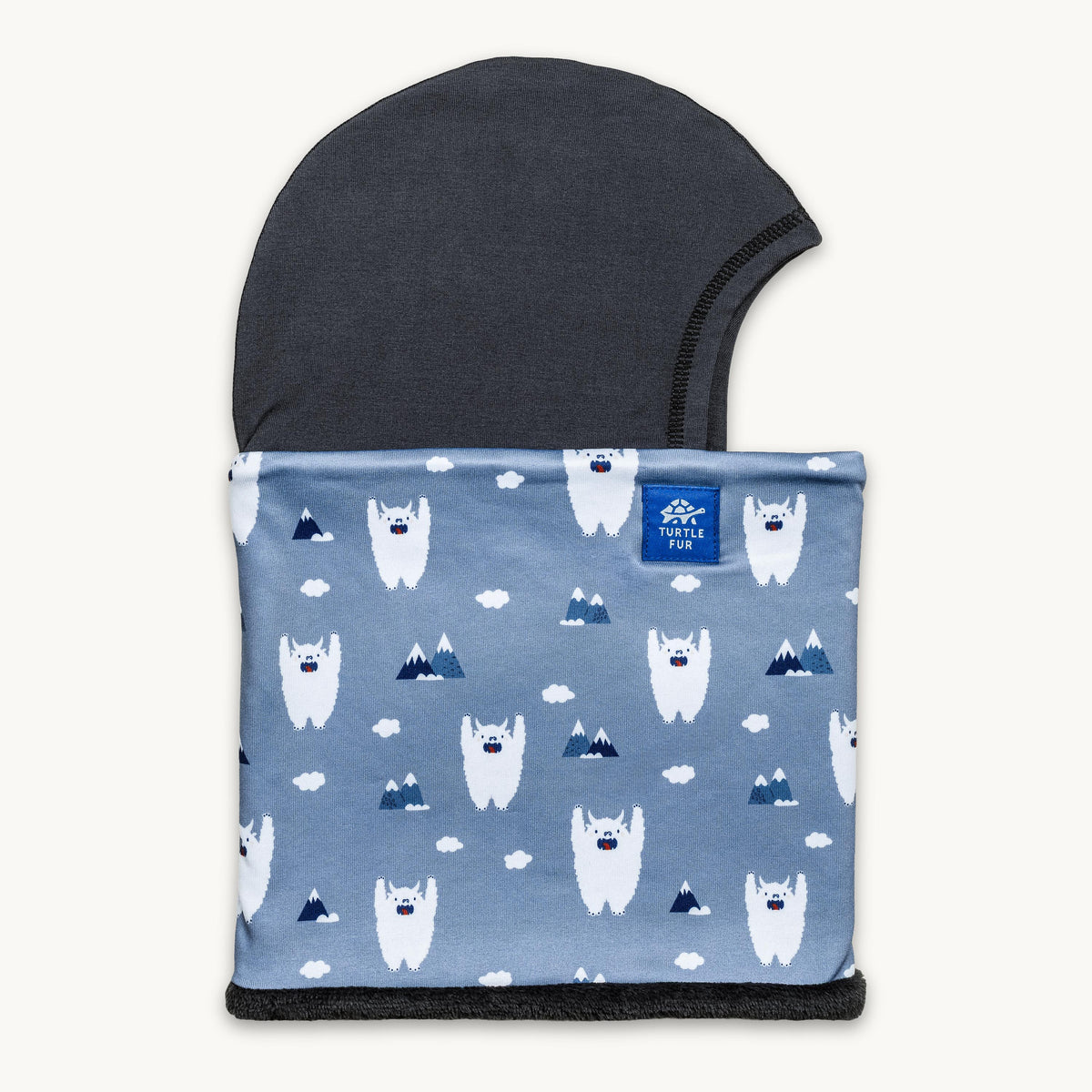 Kids Comfort Shell Shellaclava with Comfort Plush / Color-Snow Monster