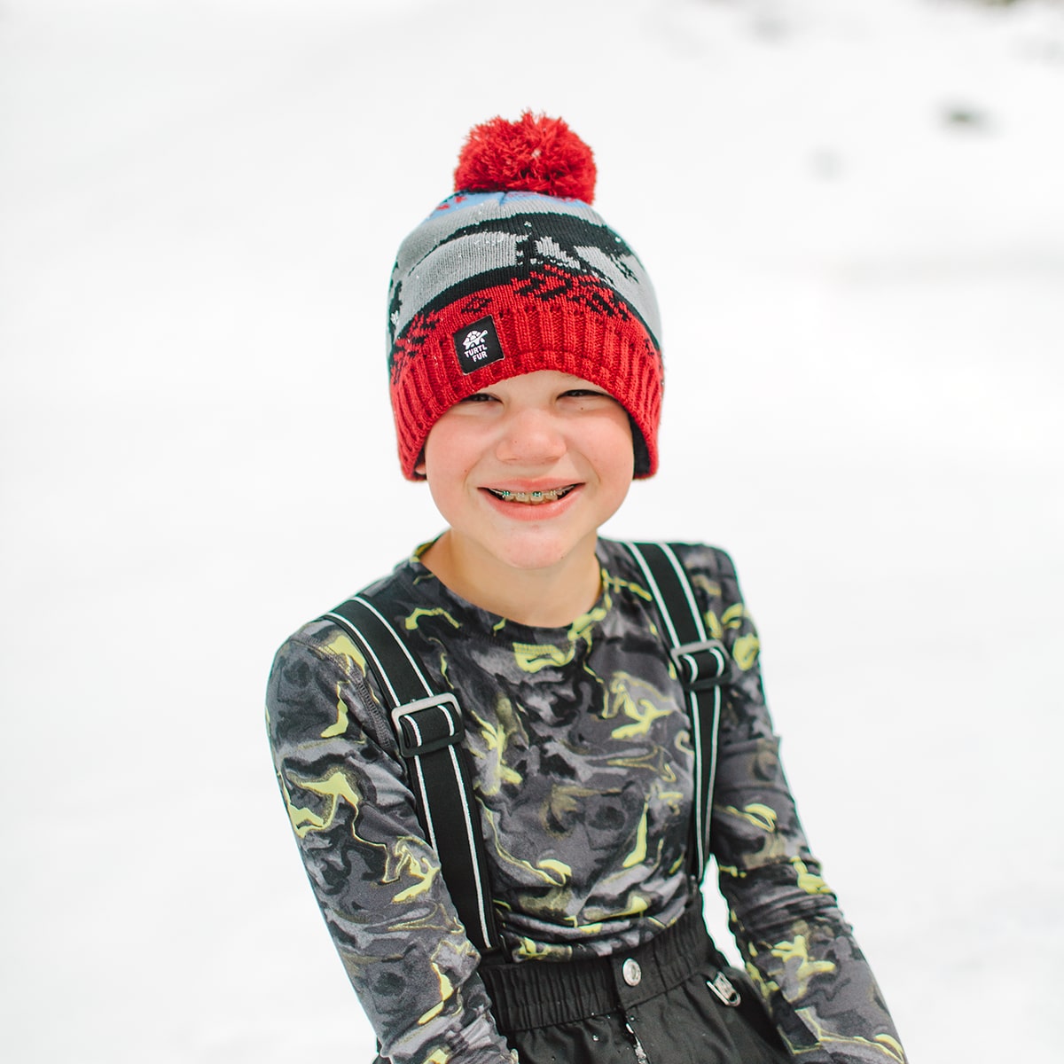 Kids Nordic Dino Beanie / Color-Ranger