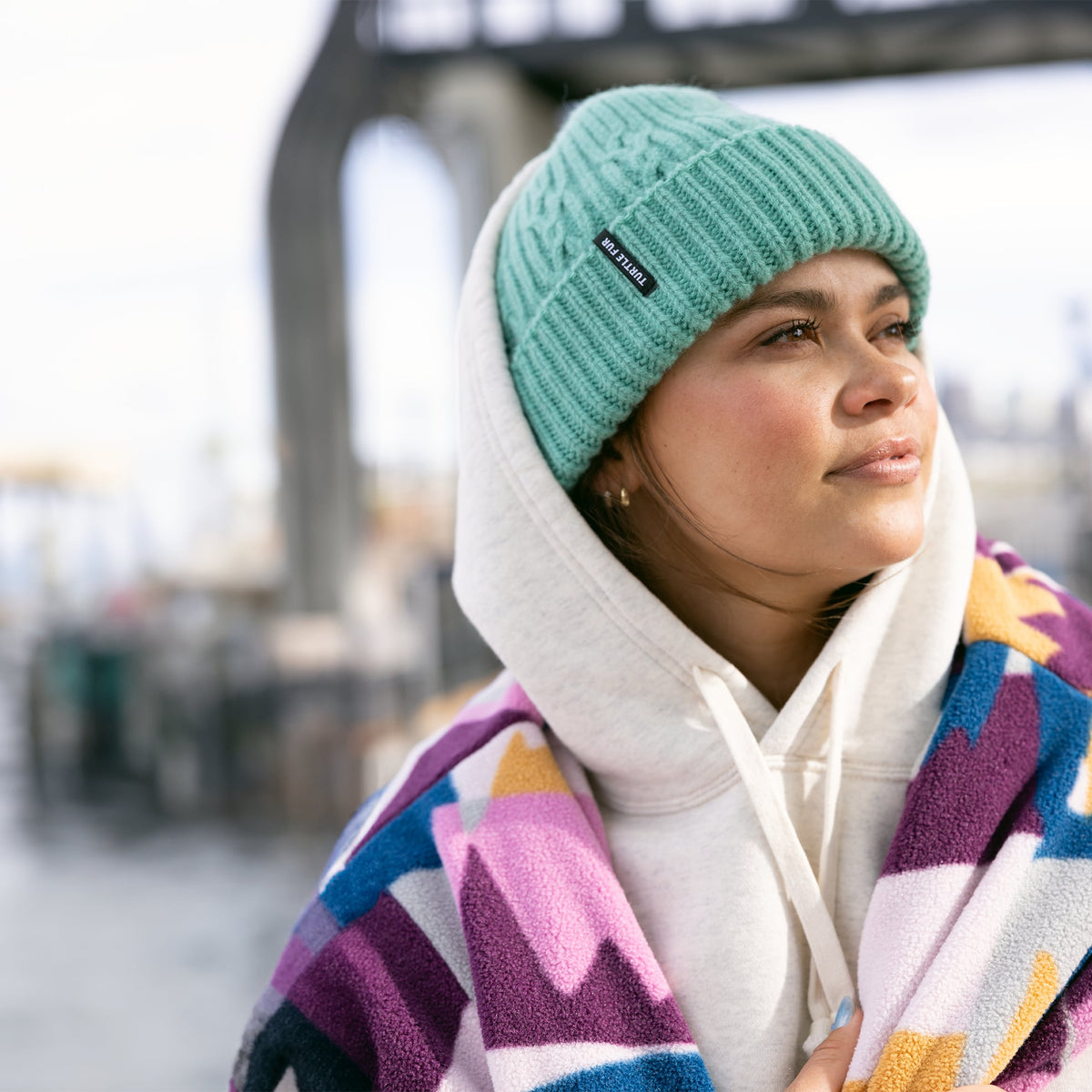 Yak Wool Sally Slouch / Color-Spearmint