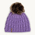 Fifi Faux Fur Pom / Color-Lilac