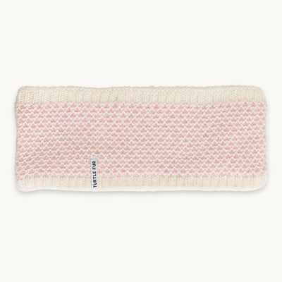 Lambswool Honey Headband / Color-Blush
