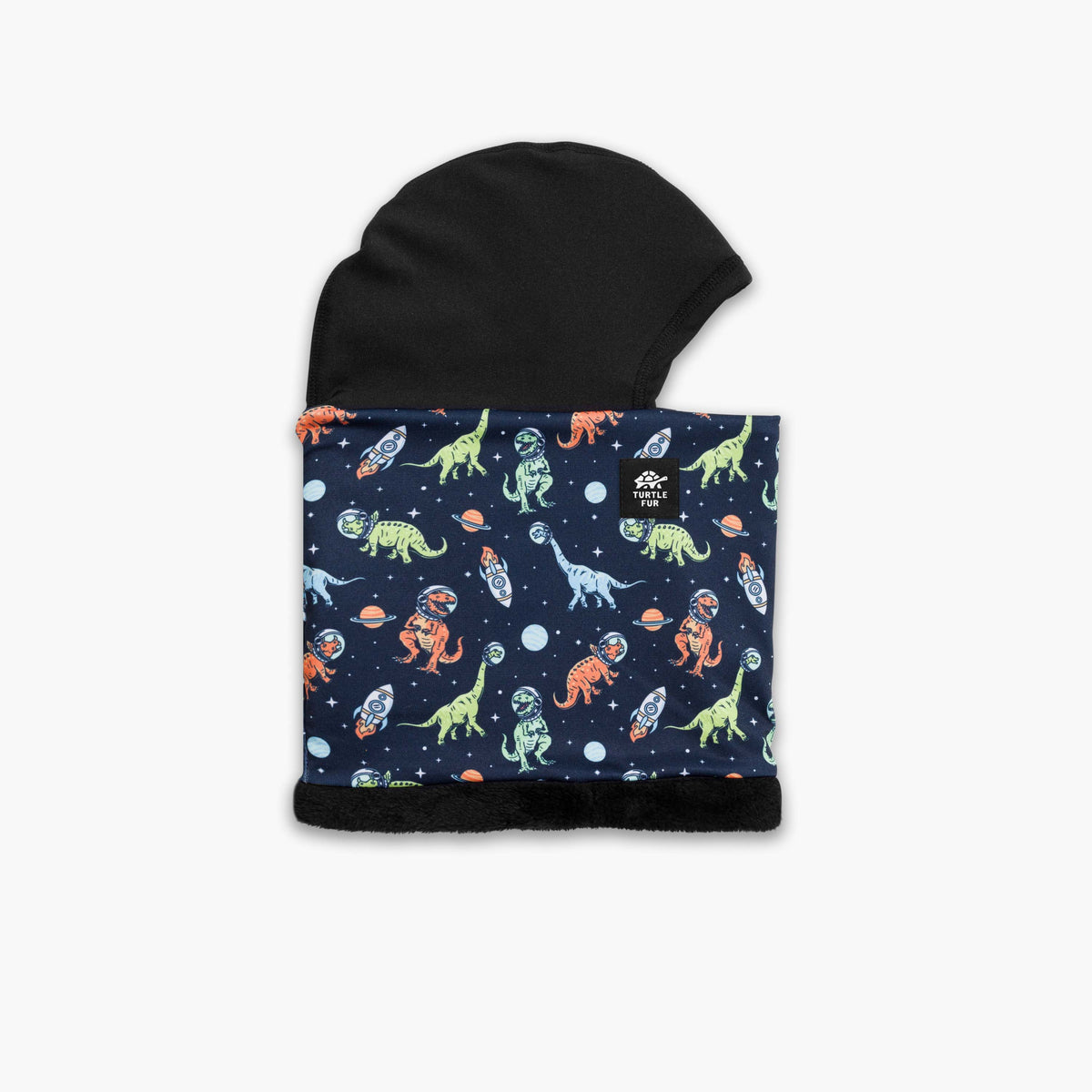 Toddler Comfort Shell Shellaclava lined with Comfort Plush / Color-Galactic Dino