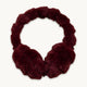 Faux Fur Ear Muff / Color-Wine