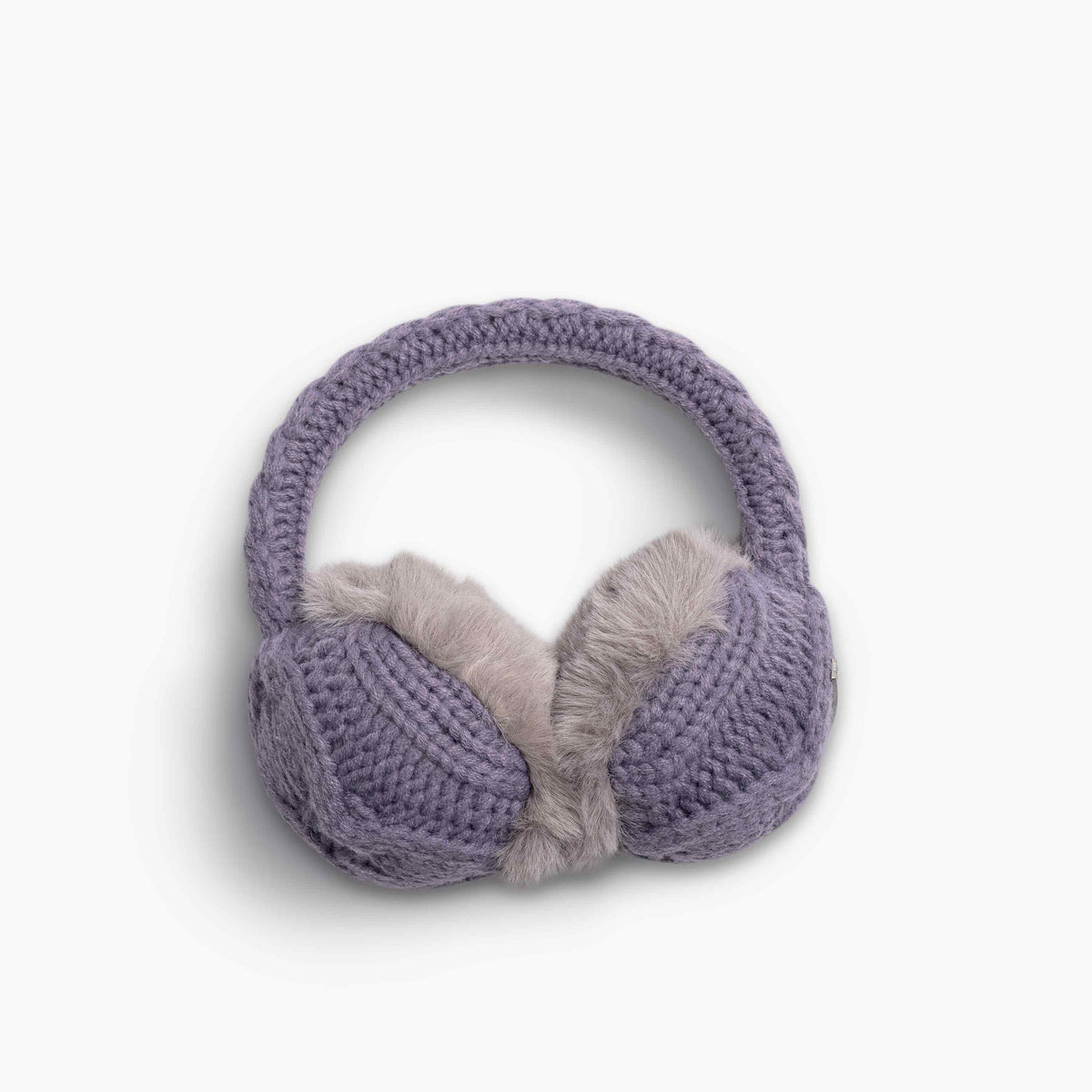 Ear Muffin Faux Fur Lined Earmuffs / Color-Iris