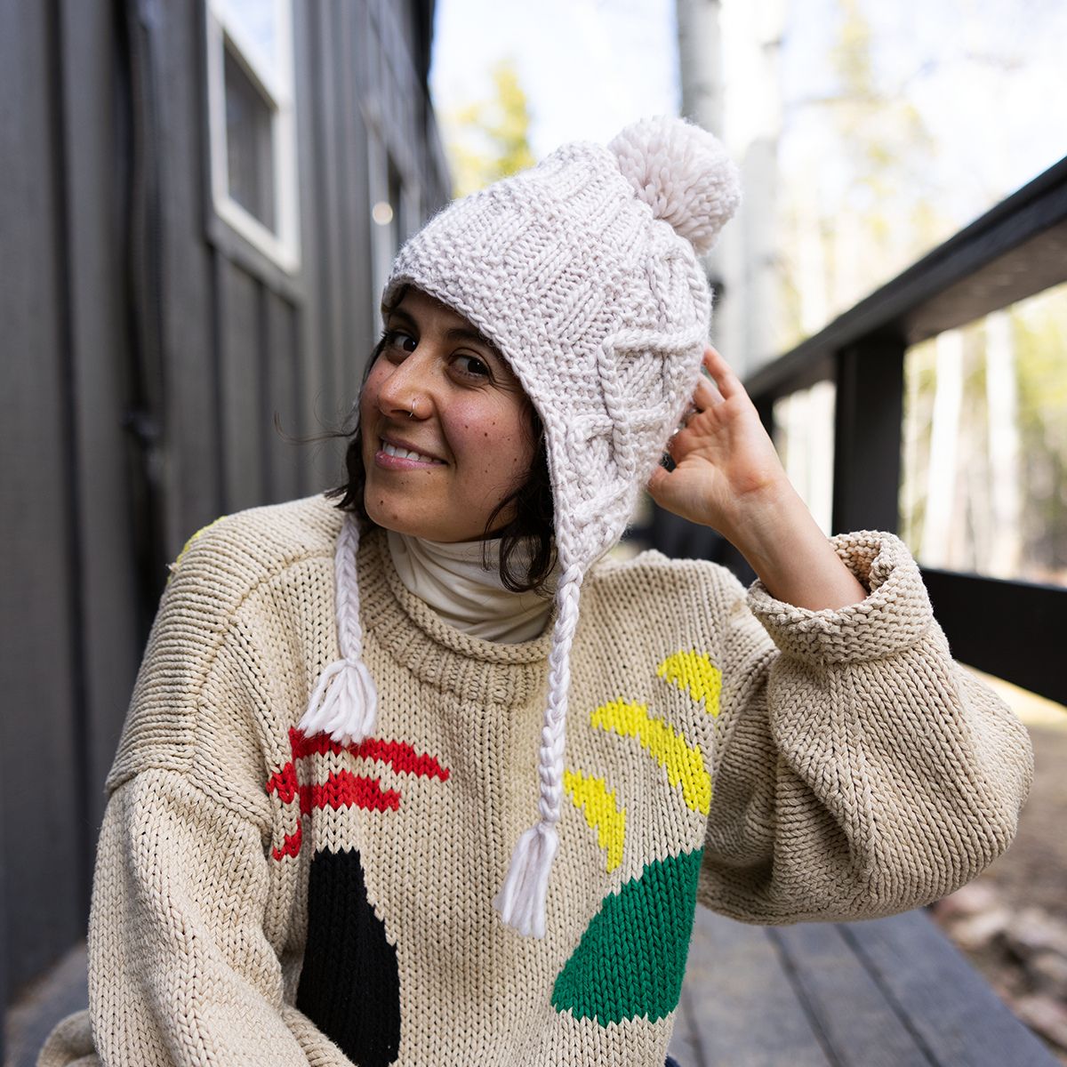 Gianna Pom Earflap – Turtle Fur®