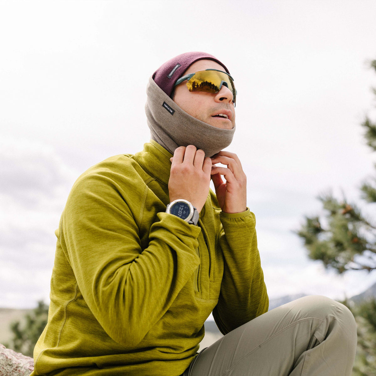 Carefree Merino Wool Beanie / Color-Black