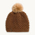 Snowfall Faux Fur Pom / Color-Camel