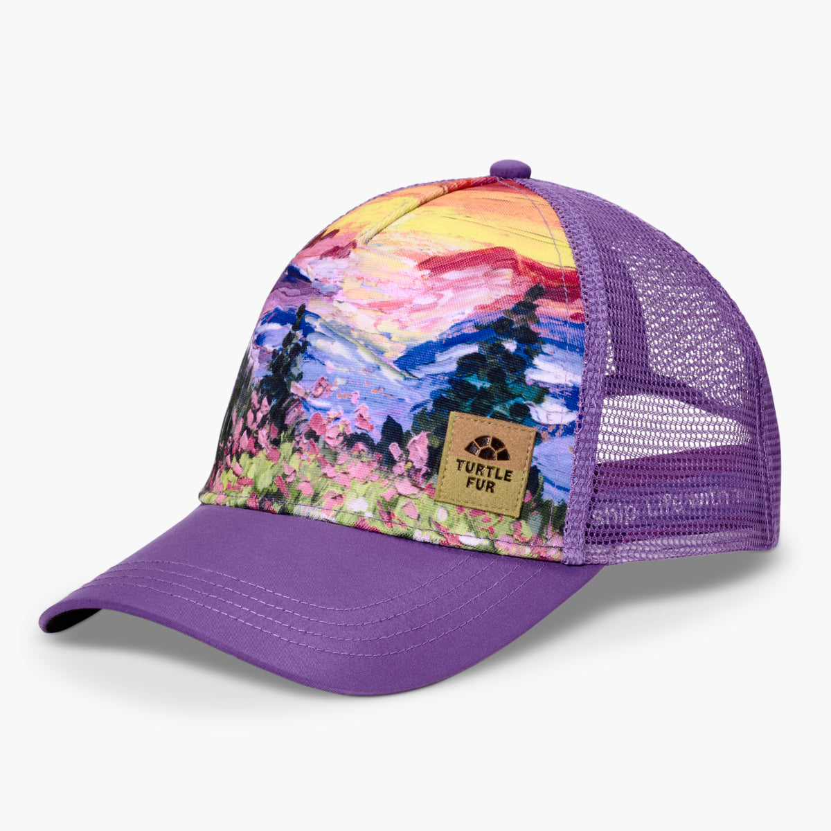 Trail Blazer Trucker Hat / Color-Sunset Hues