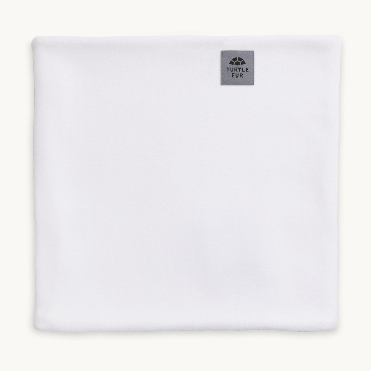 Micro Fur Fleece Double-Layer Neck Warmer / Color-White