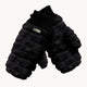 Faux Fur Mittens / Color-Black