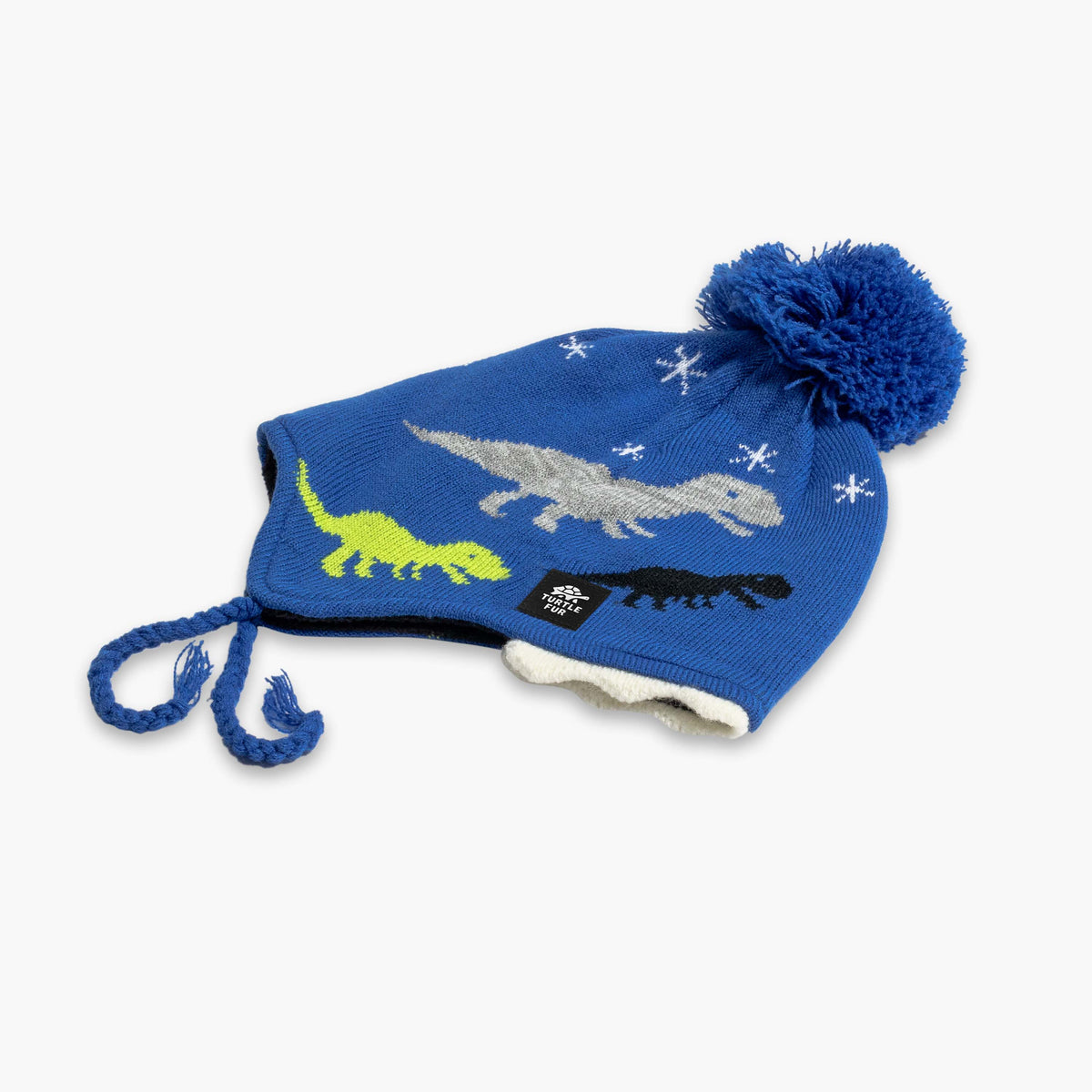 Toddler Chomp Chomp Earflap / Color-Royal